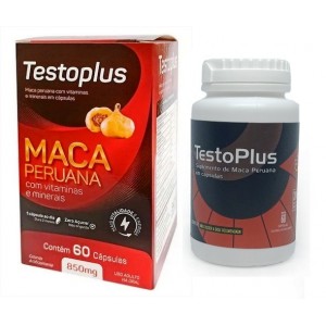 TestoPlus Maca Peruana - 850mg 60 cps